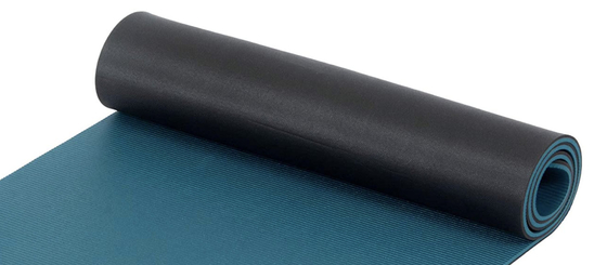 Yoga Mat Eco-Friendly Material 1/2&quot; Non-Slip Yoga Pilates Fitness at Home &amp; Gym Twin Color