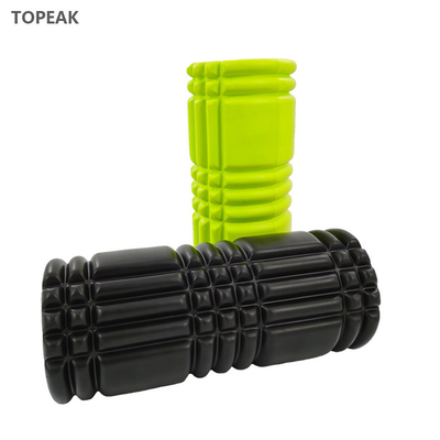 Exercises EVA Yoga Roller Trigger Point Grid Foam Roller 33cm Black Orange