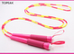 TPU Beaded Custom Jump Ropes For Tall Man 2.7M 180g Outdoor Exercises