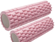 Hollow Grid EVA Yoga Roller 36&quot; 18&quot; 12&quot; Muscles Neck Tissue Pink